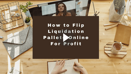 How to Flip Liquidation Pallets Online For Profit