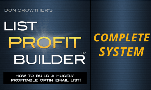 Don Crowther – List Profit Builder Complete PRO Version