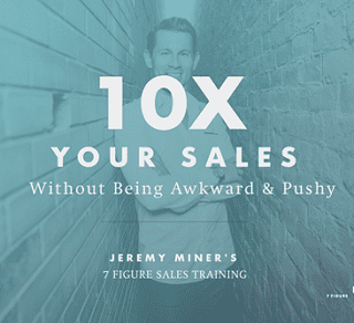 Jeremy Miner – 7 Figure Sales Training - Elite 8 Week Sales Training Program