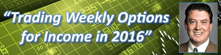 Dan Sheridan - Trading Weekly Options for Income in 2016 