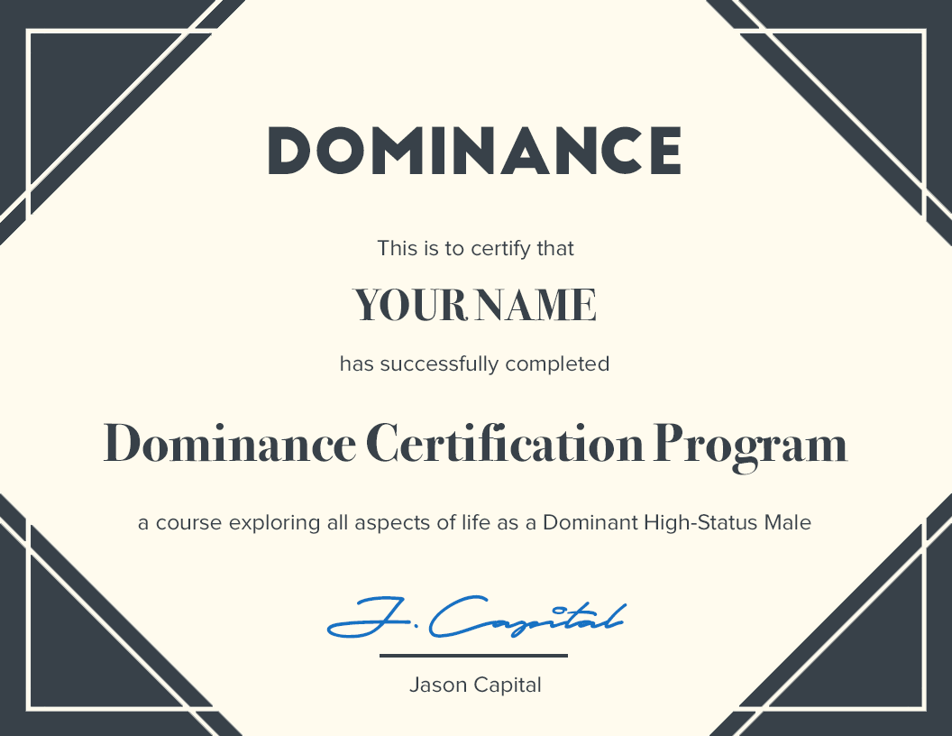 Jason Capital - The DOMINANCE Program