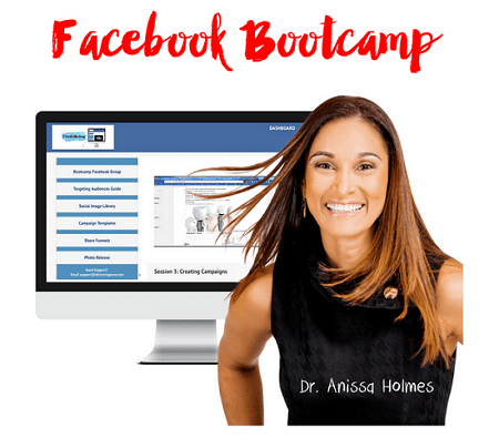 Dr Anissa Holmes - Facebook Bootcamp Of Dentists