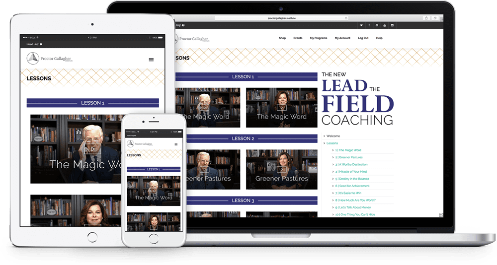 The NEW Lead the Field Coaching Program