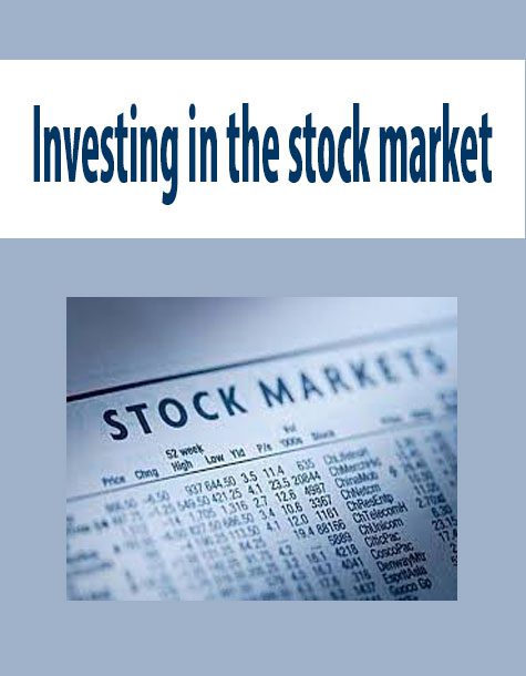 Investing in the stock market
