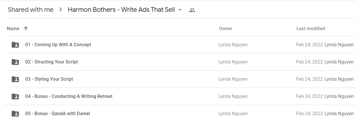 Harmon Bothers - Write Ads That Sell1