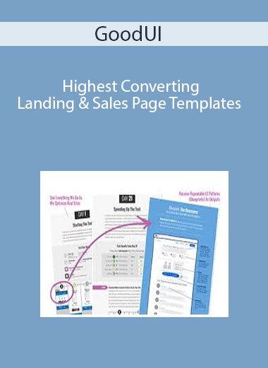 Highest Converting Landing & Sales Page Templates - GoodUI
