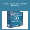 Visual Voice Pro Edition - Bonuses