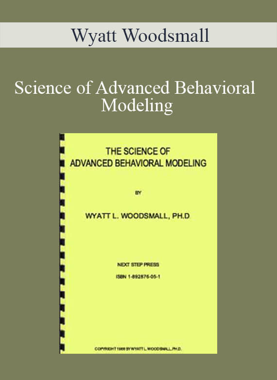 Wyatt Woodsmall - Science of Advanced Behavioral Modeling