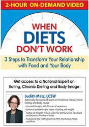 [Download Now] When Diets Don't Work: 3 Steps to Transform Your Relationship with Food and Your Body - Judith Matz