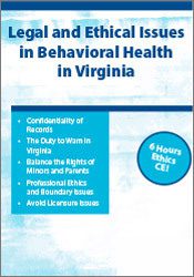 [Download Now] Legal & Ethical Issues in Behavioral Health in Virginia - Patrick J. Hurd
