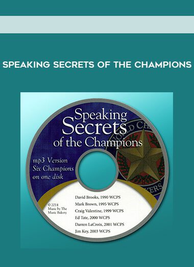[Download Now] Speaking Secrets of the Champions