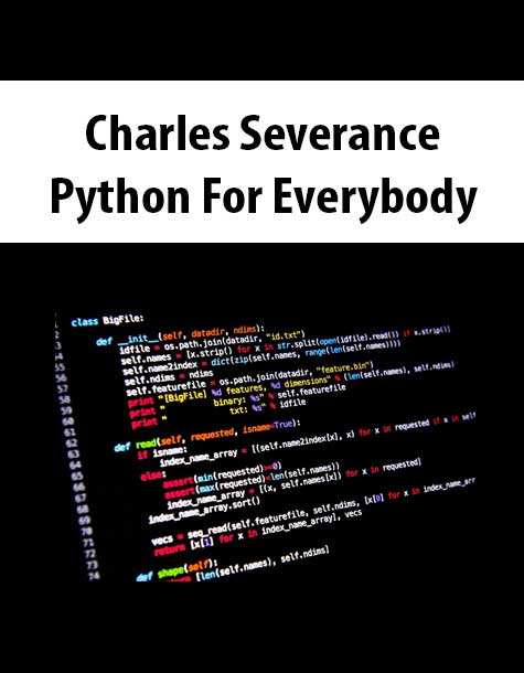 [Download Now] Charles Severance - Python For Everybody
