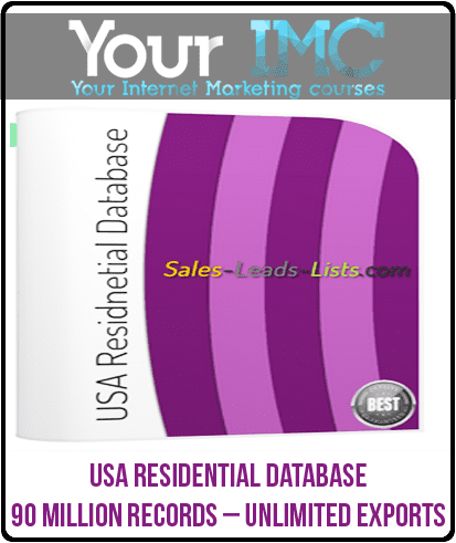 [Download Now] USA Residential Database – 90 Million records – Unlimited Exports