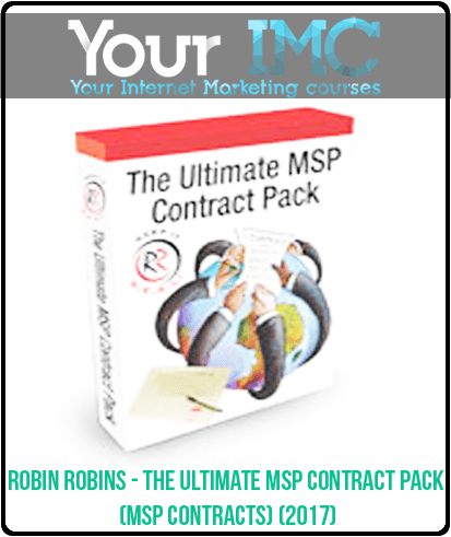 [Download Now] Robin Robins - The Ultimate MSP Contract Pack