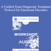 [Audio Download] EP09 Workshop 15 - A Unified Trans-Diagnostic Treatment Protocol for Emotional Disorders - David Barlow