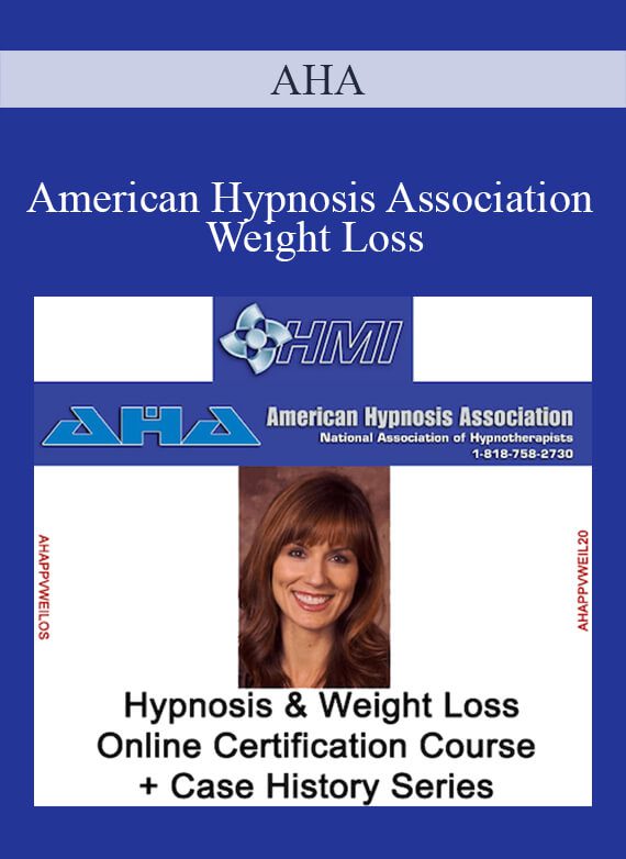 [Download Now] AHA – American Hypnosis Association – Weight Loss