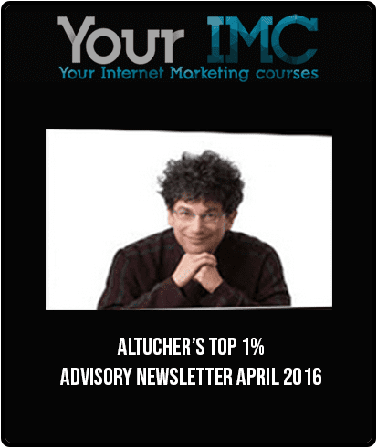 Altucher’s Top 1% Advisory Newsletter April 2016