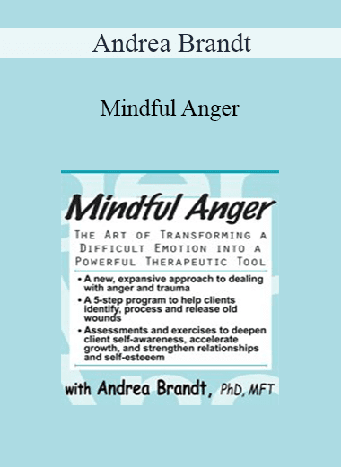 Andrea Brandt - Mindful Anger: The Art of Transforming a Difficult Emotion into a Powerful Therapeutic Tool
