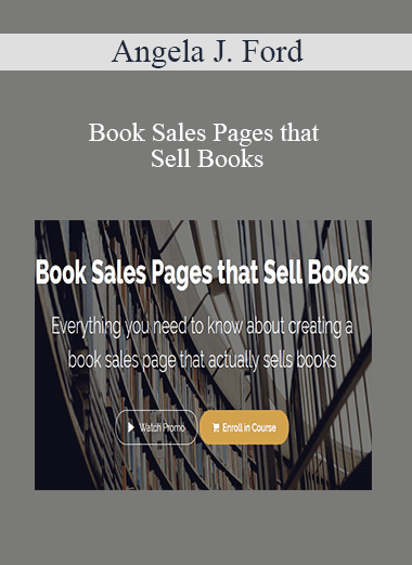 Angela J. Ford - Book Sales Pages that Sell Books