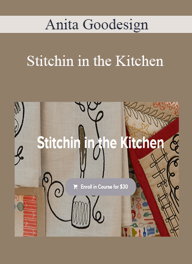 Anita Goodesign - Stitchin in the Kitchen