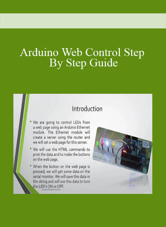 Arduino Web Control Step By Step Guide