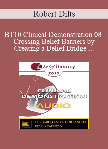 [Audio Download] BT10 Clinical Demonstration 08 - Crossing Belief Barriers by Creating a Belief Bridge - Robert Dilts