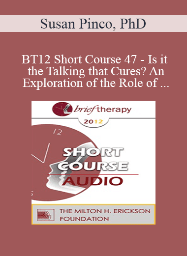 [Audio Download] BT12 Short Course 47 - Is it the Talking that Cures? An Exploration of the Role of Silence and Words in the Clinical Encounter - Susan Pinco