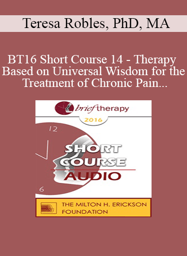 [Audio Download] BT16 Short Course 14 - Therapy Based on Universal Wisdom for the Treatment of Chronic Pain - Teresa Robles