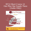 [Audio Download] BT16 Short Course 16 - One Plus One Equals Three: When Zen and Erickson Approach Anxiety Together - Wei Kai Hung
