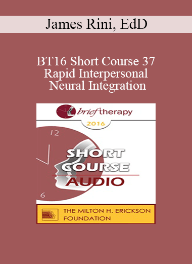 [Audio Download] BT16 Short Course 37 - Rapid Interpersonal Neural Integration: The Key to Quick and Lasting Change - James Rini