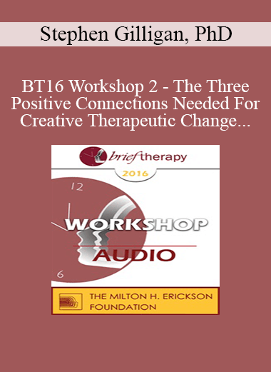 [Audio Download] BT16 Workshop 2 - The Three Positive Connections Needed For Creative Therapeutic Change - Stephen Gilligan