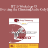 [Audio Download] BT16 Workshop 43 - Evolving the Clinician - Jeffrey Zeig
