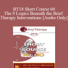 [Audio Download] BT18 Short Course 04 - The 9 Logics Beneath the Brief Therapy Interventions - Flavio Cannistra