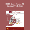 [Audio Download] BT18 Short Course 31 - Energy Psychology: A Brief Therapy to Treat Trauma - Robert Schwarz