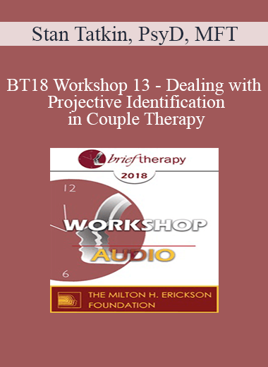 [Audio Download] BT18 Workshop 13 - Dealing with Projective Identification in Couple Therapy: The PACT Approach - Stan Tatkin