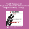 [Audio Download] CC05 Workshop 17 - Cognitive-Behavioral Techniques in Couple and Family Therapy - Frank Dattilio