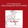 [Audio Download] CC13 Keynote 07 - Acknowledgement and Possibility: The Two Cornerstones to Successful Couples Therapy - Bill O'Hanlon