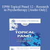 [Audio Download] EP00 Topical Panel 12 - Research in Psychotherapy - Albert Bandura