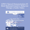 [Audio Download] EP05 Clinical Demonstration 03 - Brief Rational Emotive Behavior Therapy - Albert Ellis