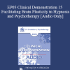[Audio Download] EP05 Clinical Demonstration 15 - Facilitating Brain Plasticity in Hypnosis and Psychotherapy - Ernest Rossi