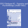 [Audio Download] EP13 Dialogue 02 - Expertise and Psychotherapy: What are the Core Tasks of Psychotherapy? - Donald Meichenbaum