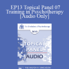 [Audio Download] EP13 Topical Panel 07 - Training in Psychotherapy - Jon Carlson