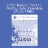 [Audio Download] EP13 Topical Panel 12 - Posttraumatic Disorders - Bill O’Hanlon