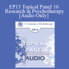 [Audio Download] EP13 Topical Panel 16 - Research in Psychotherapy - David Barlow
