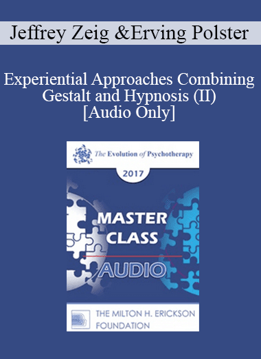 [Audio Download] EP17 Master Class - Experiential Approaches Combining Gestalt and Hypnosis (II) - Jeffrey Zeig
