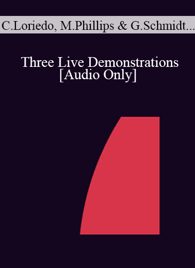 [Audio Download] IC04 Workshop 52 - Three Live Demonstrations: Using Hypnosis with Families