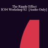 [Audio Download] IC04 Workshop 62 - The Ripple Effect: Six Small Steps to Leading an Addiction-Free Life - Albina Tamalonis