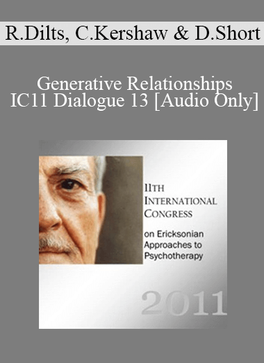 [Audio Download] IC11 Dialogue 13 - Generative Relationships - Robert Dilts
