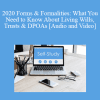 The Missouribar - 2020 Forms & Formalities: What You Need to Know About Living Wills