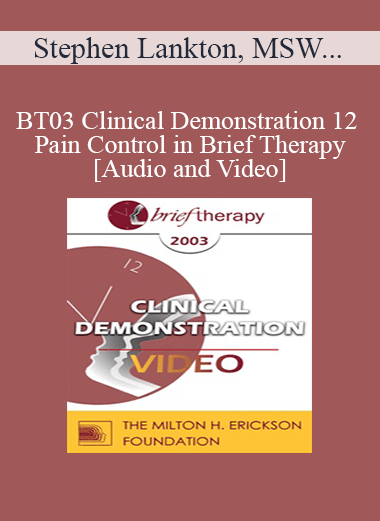 BT03 Clinical Demonstration 12 - Pain Control in Brief Therapy - Stephen Lankton